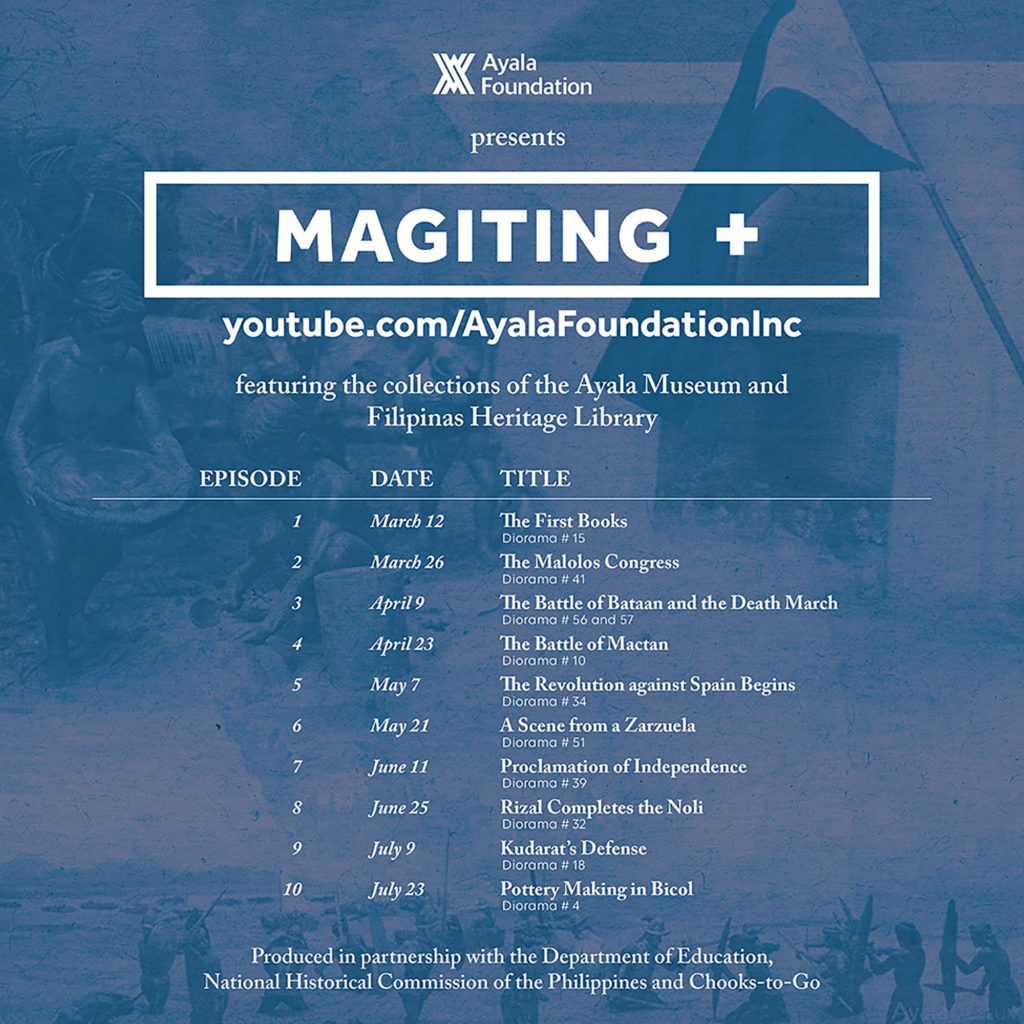 Stories of ‘kagitingan’ throughout Philippine History, now available on Ayala Foundation’s YouTube channel