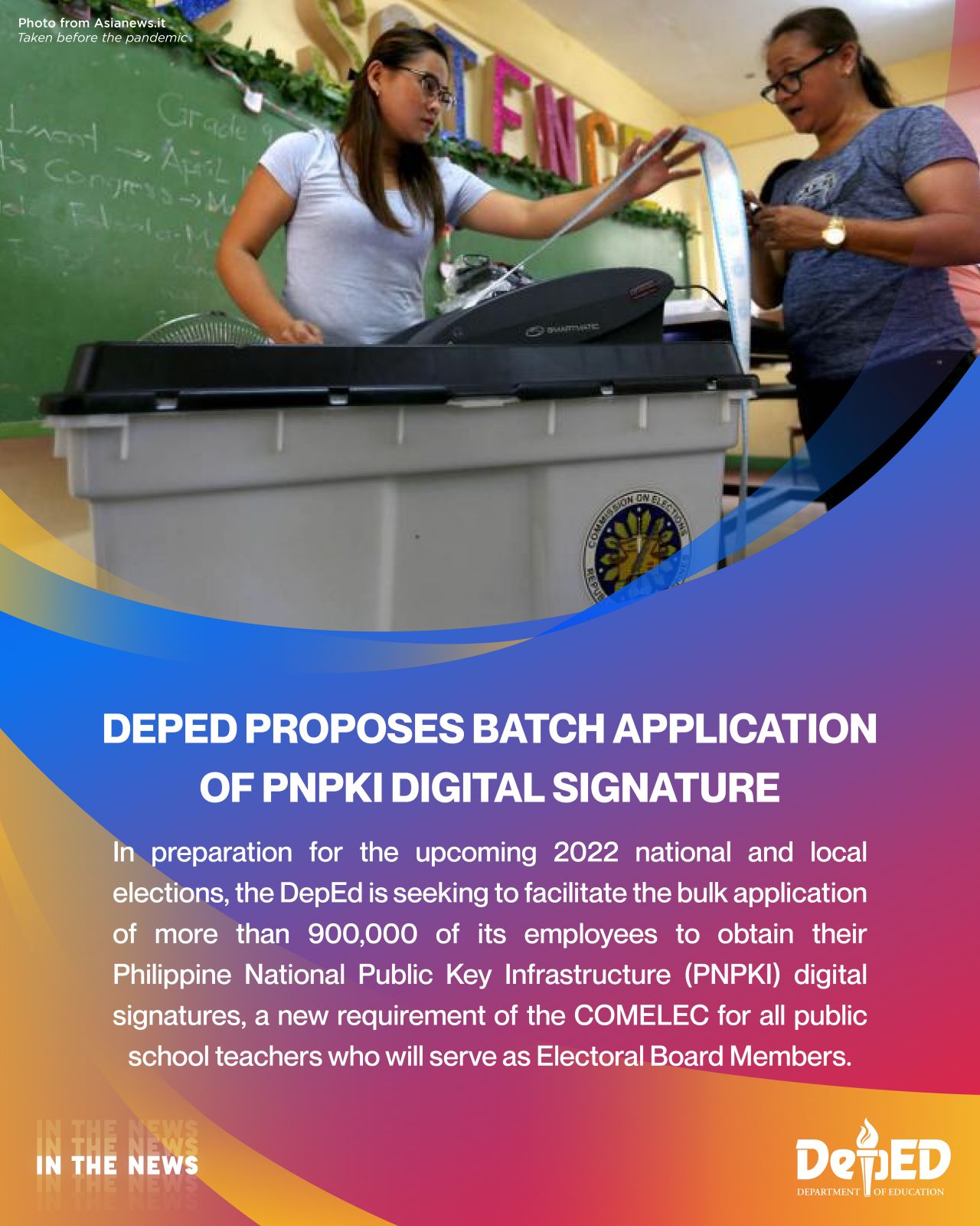 DepEd proposes batch application