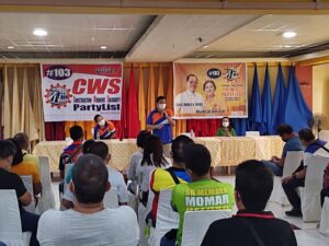 CWS Party List to Push for a 30-year Infrastructure Program