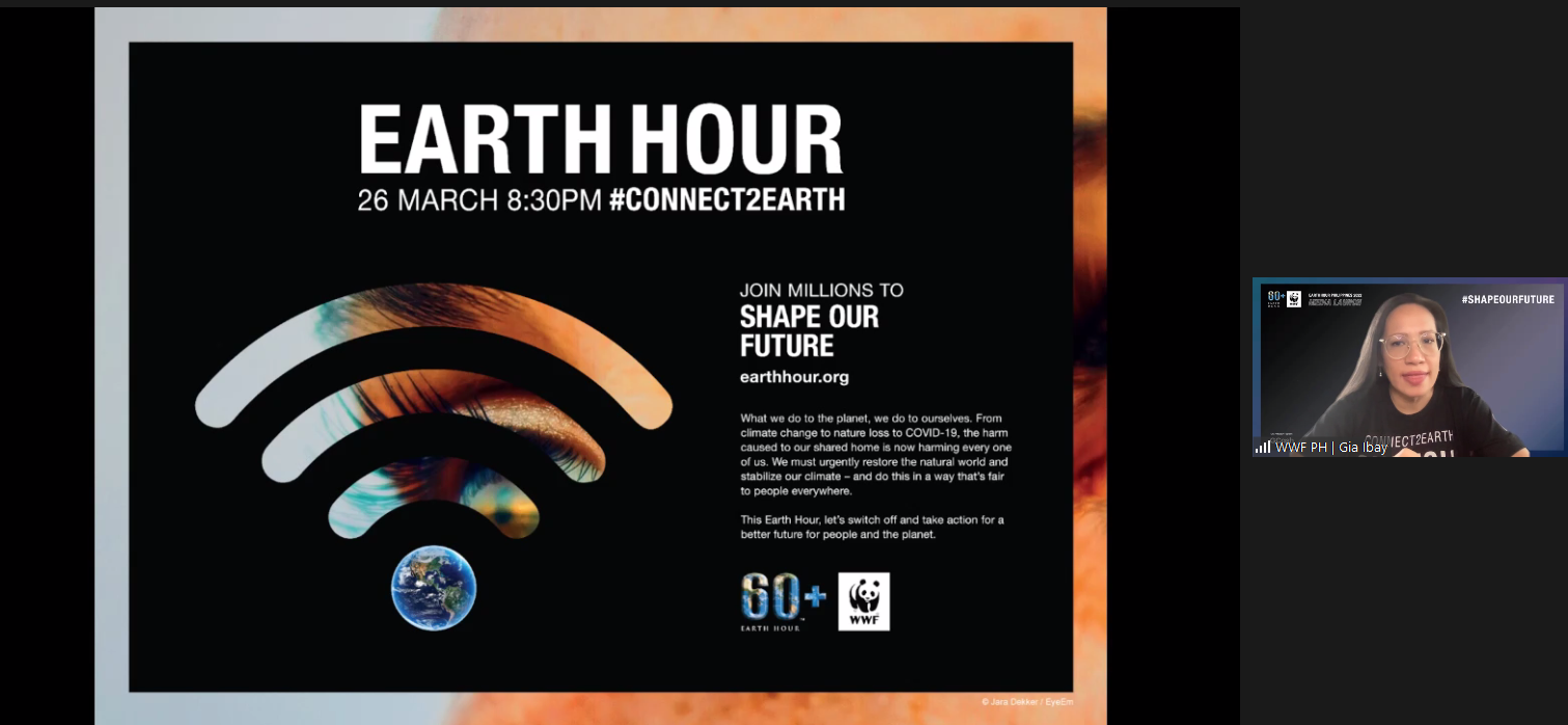 Shape Our Future: WWF-Philippines Calls For Filipinos to Join the Global Earth Hour 2022 Movement for Nature