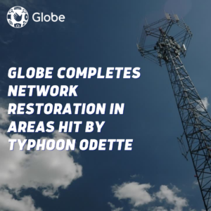 Globe completes network restoration in Odette-hit areas