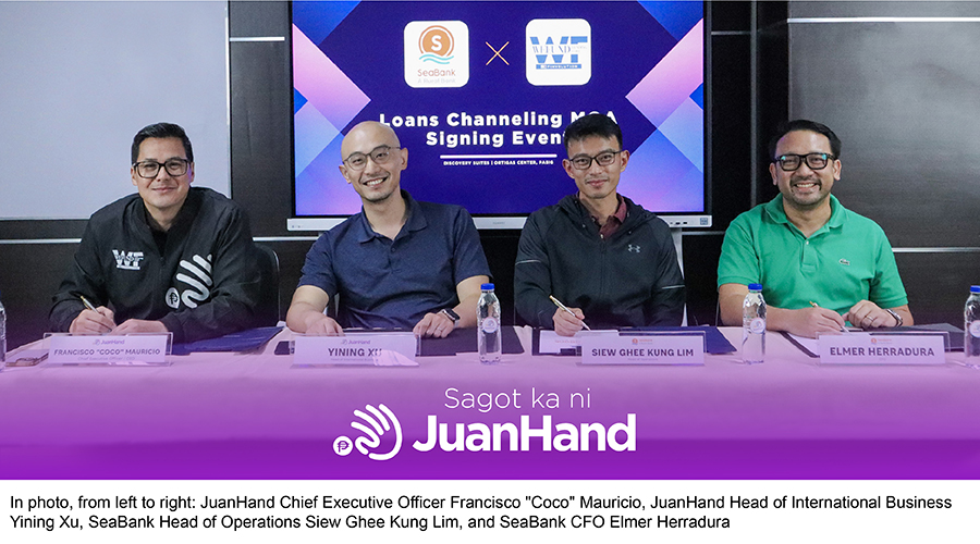 JuanHand partners with SeaBank